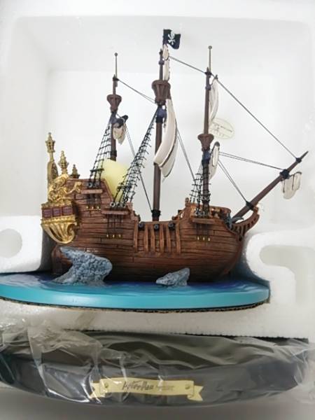 WDCC　ピーターパン　ジョリーロジャー　キャプテンフックの海賊船
